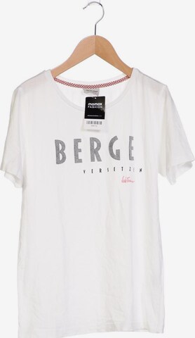 Luis Trenker T-Shirt S in Weiß: predná strana