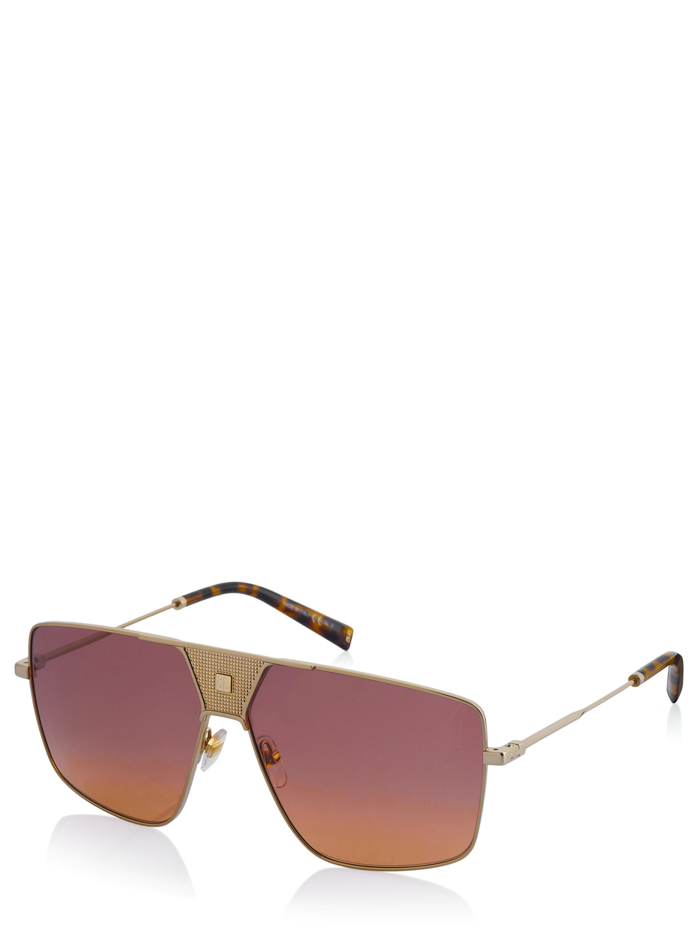 Givenchy Zonnebril in Goud: voorkant