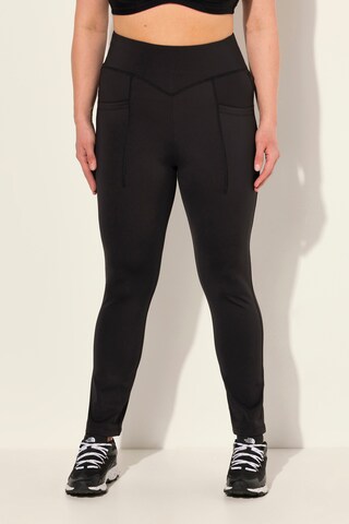 Ulla Popken Regular Broek in Zwart