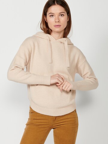 KOROSHI Sweater in Beige