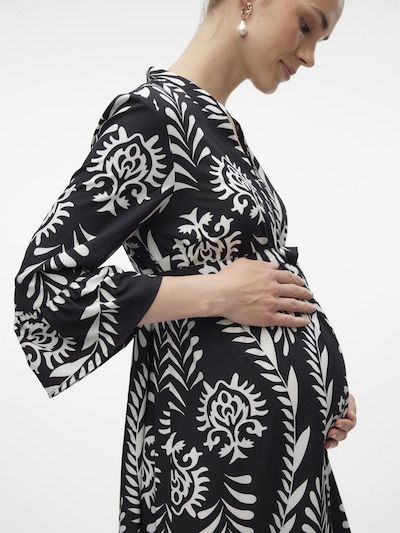 Vero Moda Maternity Blusekjole i sort / hvid, Produktvisning