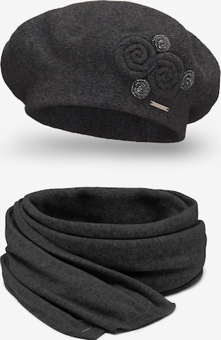 Bonnet '7037 Set' Vivisence en gris : devant