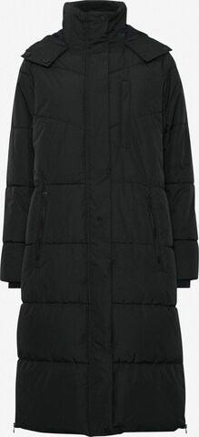 Oxmo Winter Coat in Black: front