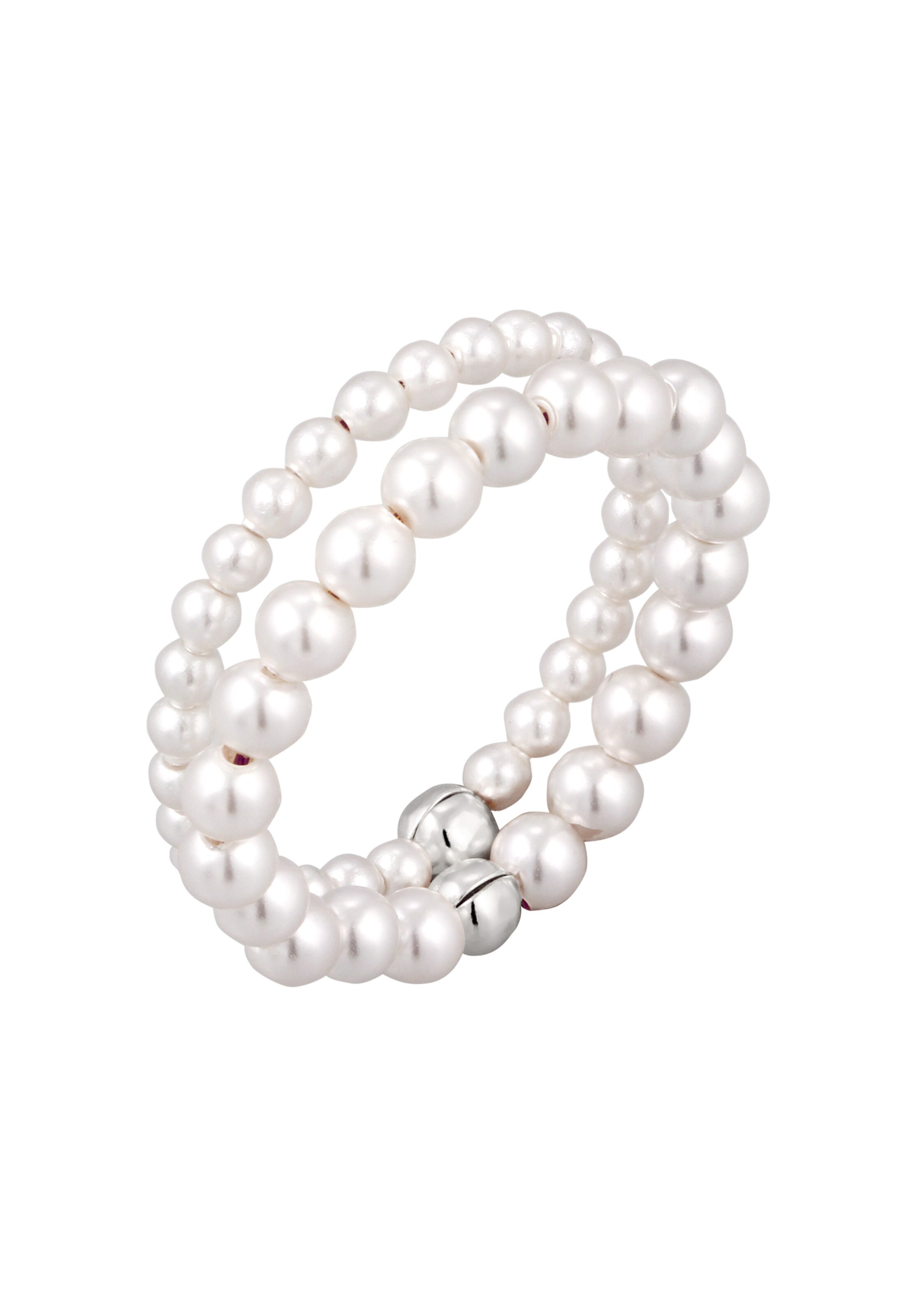 ELLI Ring Set in Silber: Vorderseite