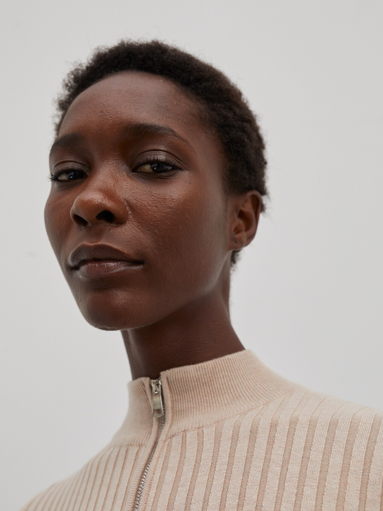 EDITED Vestido 'Karoline' beige moteado