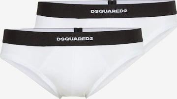 DSQUARED2 Panty 'Pack of 2 white briefs' in White: front
