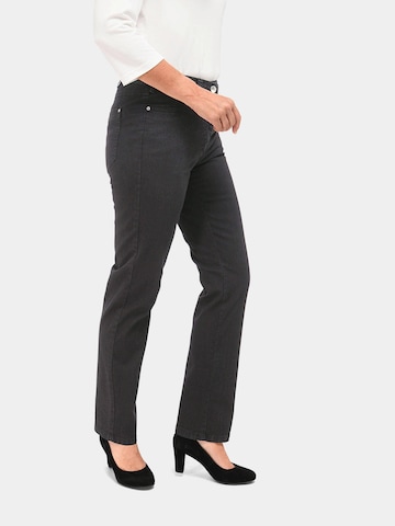 Goldner Regular Jeans 'Carla' in Black