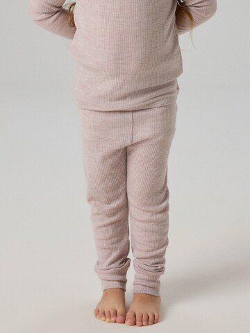 NAME IT - Skinny Leggings 'NMNWAX' en lila: frente