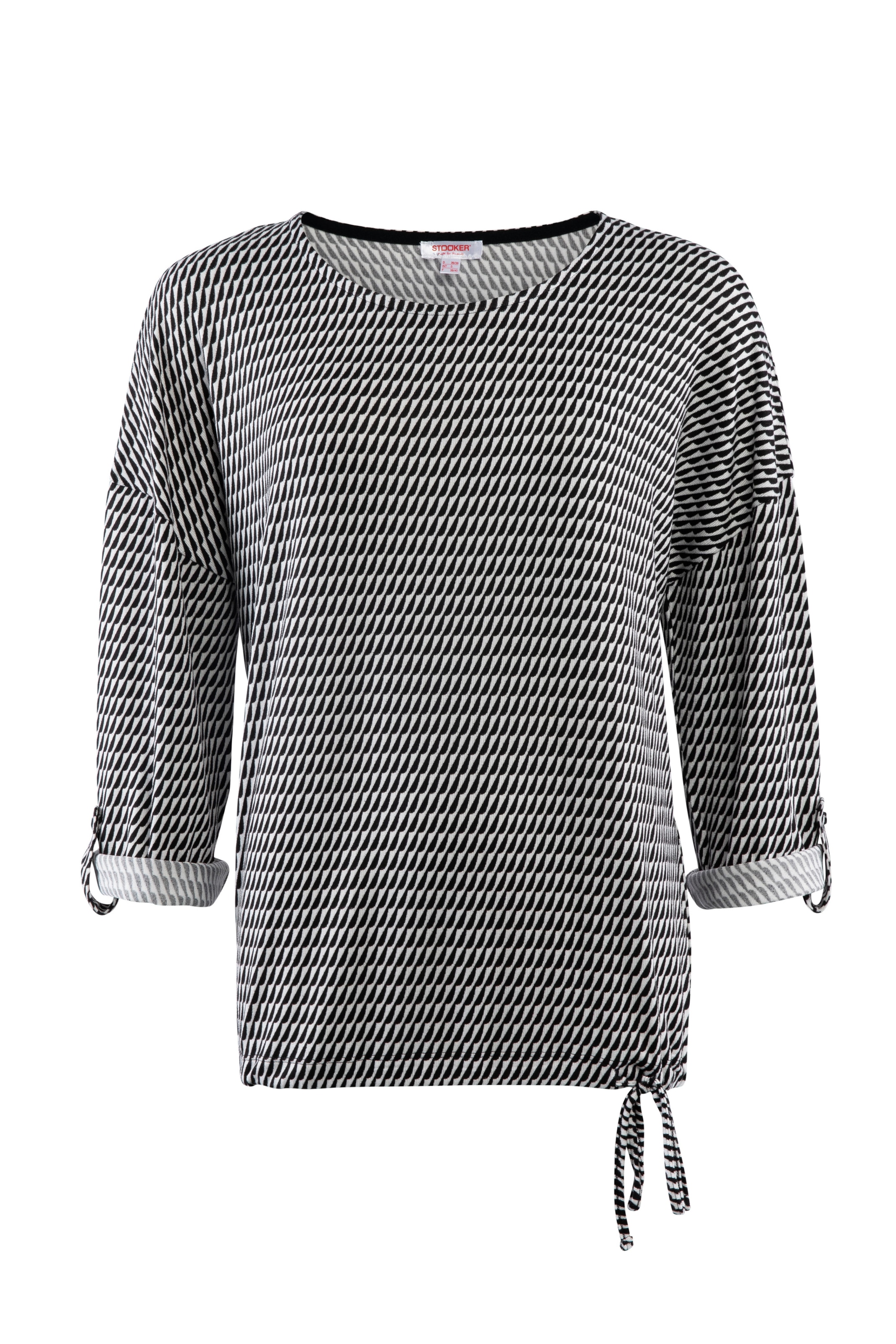 T-shirt 'Carly' STOOKER WOMEN en noir : devant