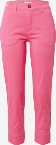 Claire Slimfit Chino 'Thareza' in Roze: voorkant