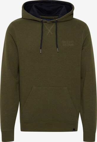 BLEND Sweatshirt 'HARRISON' in Grün: predná strana