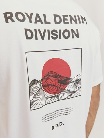 R.D.D. ROYAL DENIM DIVISION Shirt in Wit