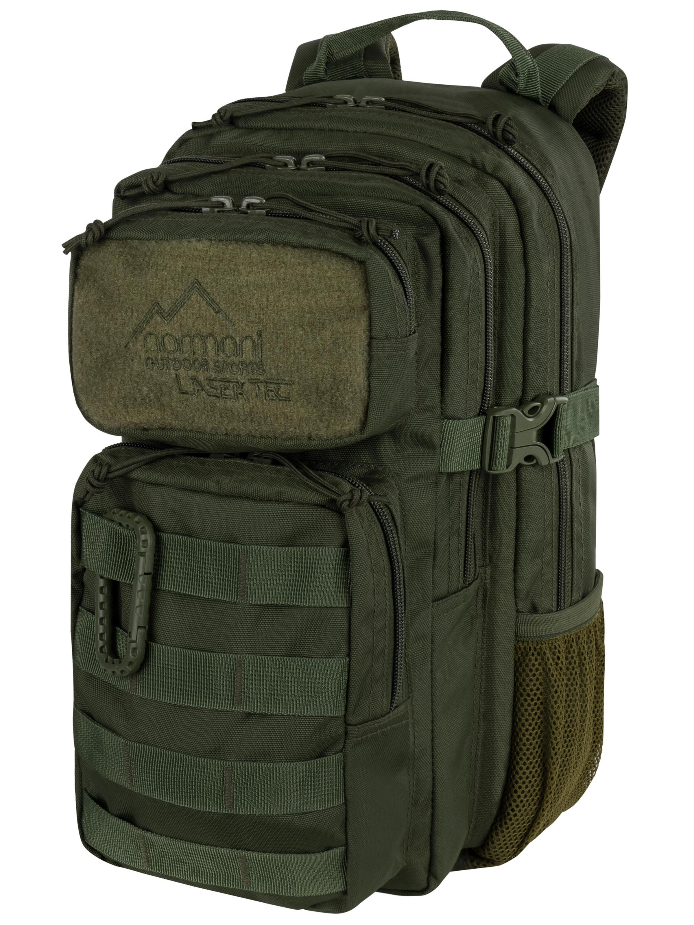 normani Rugzak in Groen: voorkant