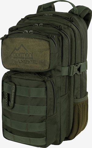 normani Rugzak in Groen: voorkant