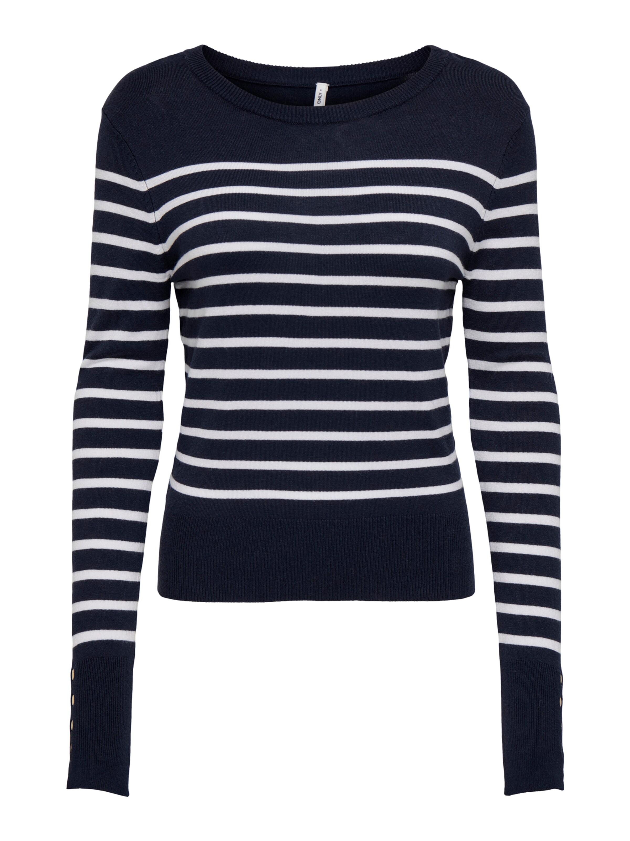 ONLY Carmakoma Sweater in Blue: front