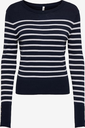 ONLY Carmakoma Pulover u plava / bijela, Pregled proizvoda