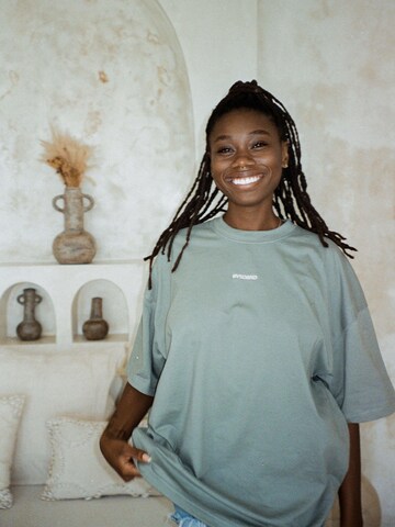 BAYSIDE BOUND Oversized shirt 'THE BAYSIDE UNISEX OVERSIZE TEE' in Groen