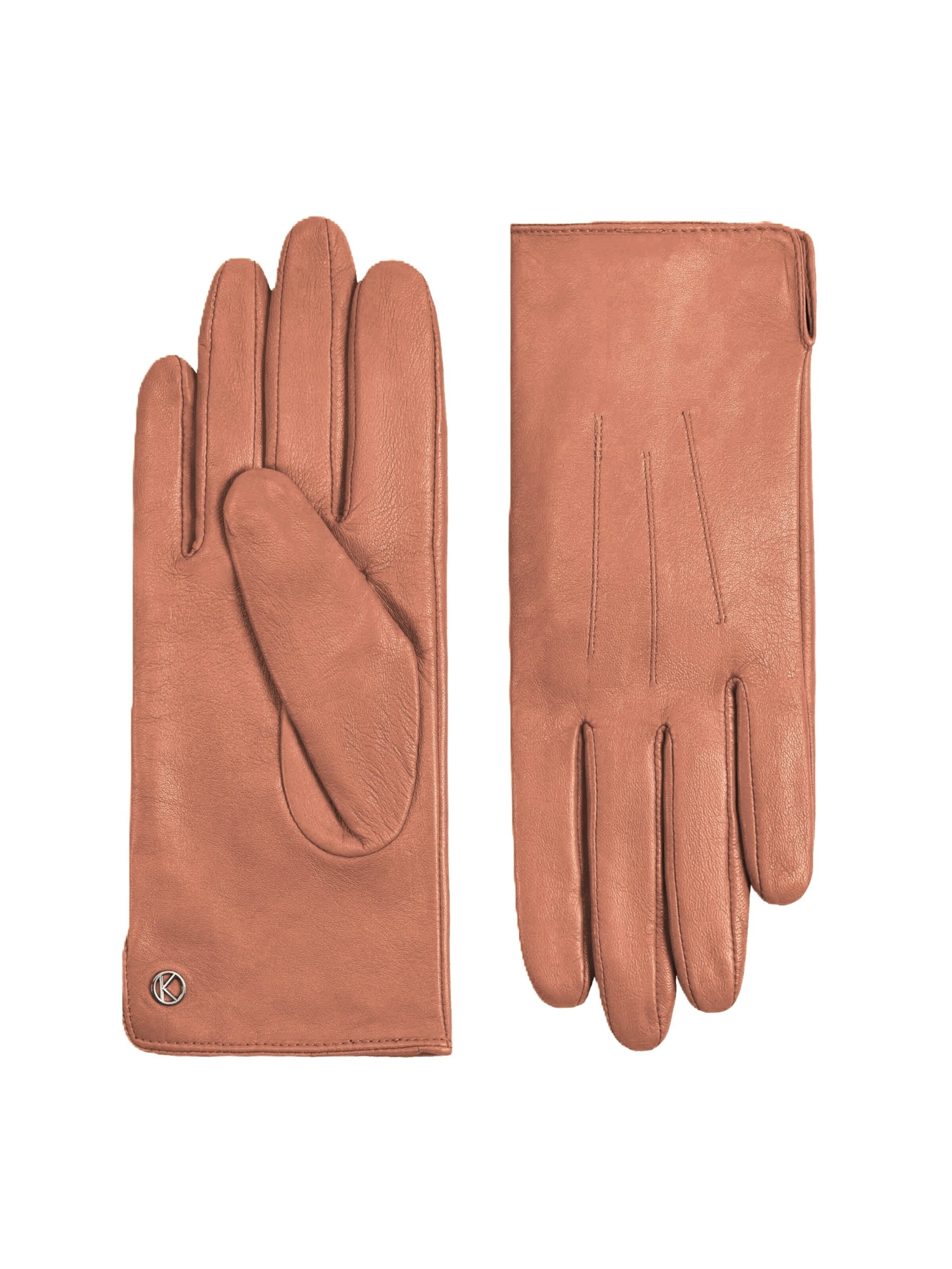 KESSLER Full Finger Gloves in Beige