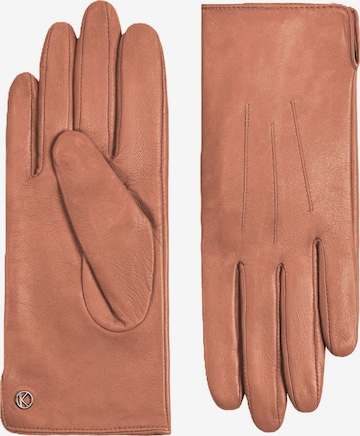 KESSLER Full Finger Gloves in Beige