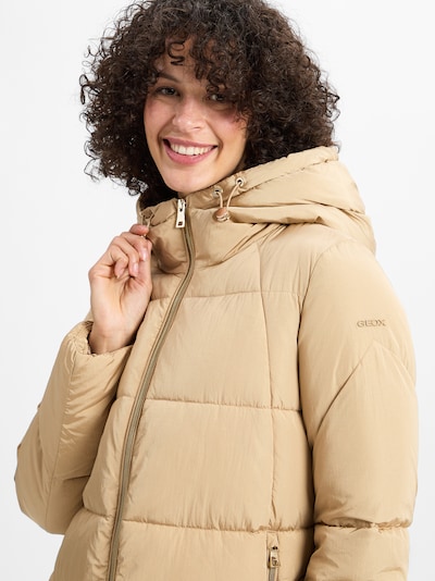 GEOX Wintermantel 'Damiana' in de kleur Beige, Productweergave