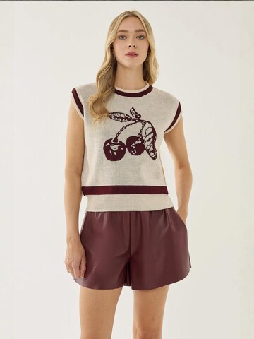 Pull-over Hiccup en beige