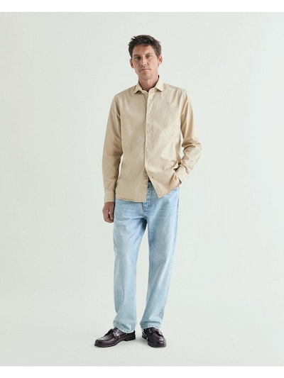 Camicia in S-M Scalpers di colore beige, Visualizzazione prodotti