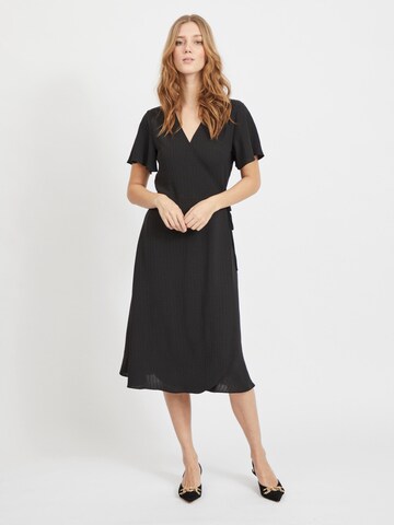 VILA Dress in Black: front