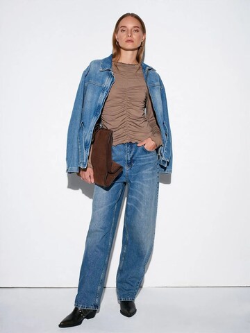 Dilvin Blouse in Brown