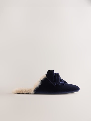 Pantoufle Next en bleu