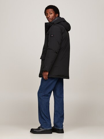 TOMMY HILFIGER Winterparka in Zwart
