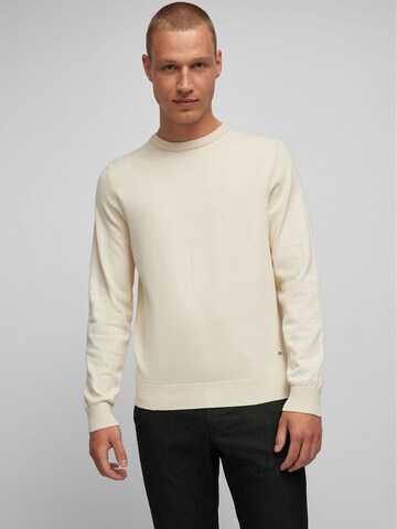 HECHTER PARIS Sweater in Beige: front