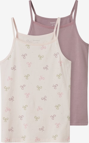 NAME IT Aluspaita värissä lila: etupuoli