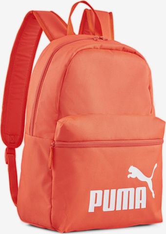 PUMA Backpack 'Phase' in Orange: front