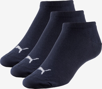 PUMA Ankle Socks in Blue: front