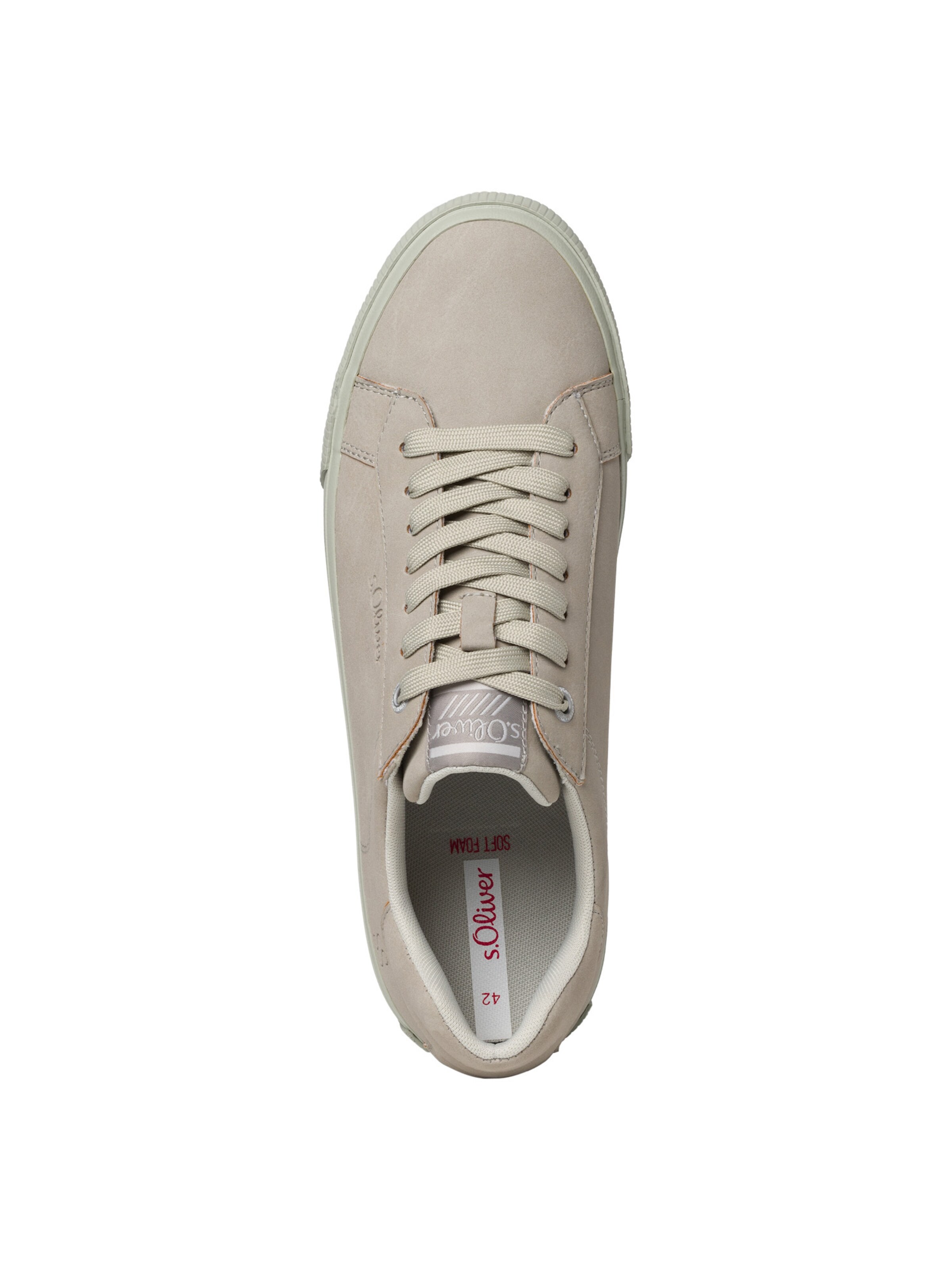 s.Oliver Sneaker in Beige