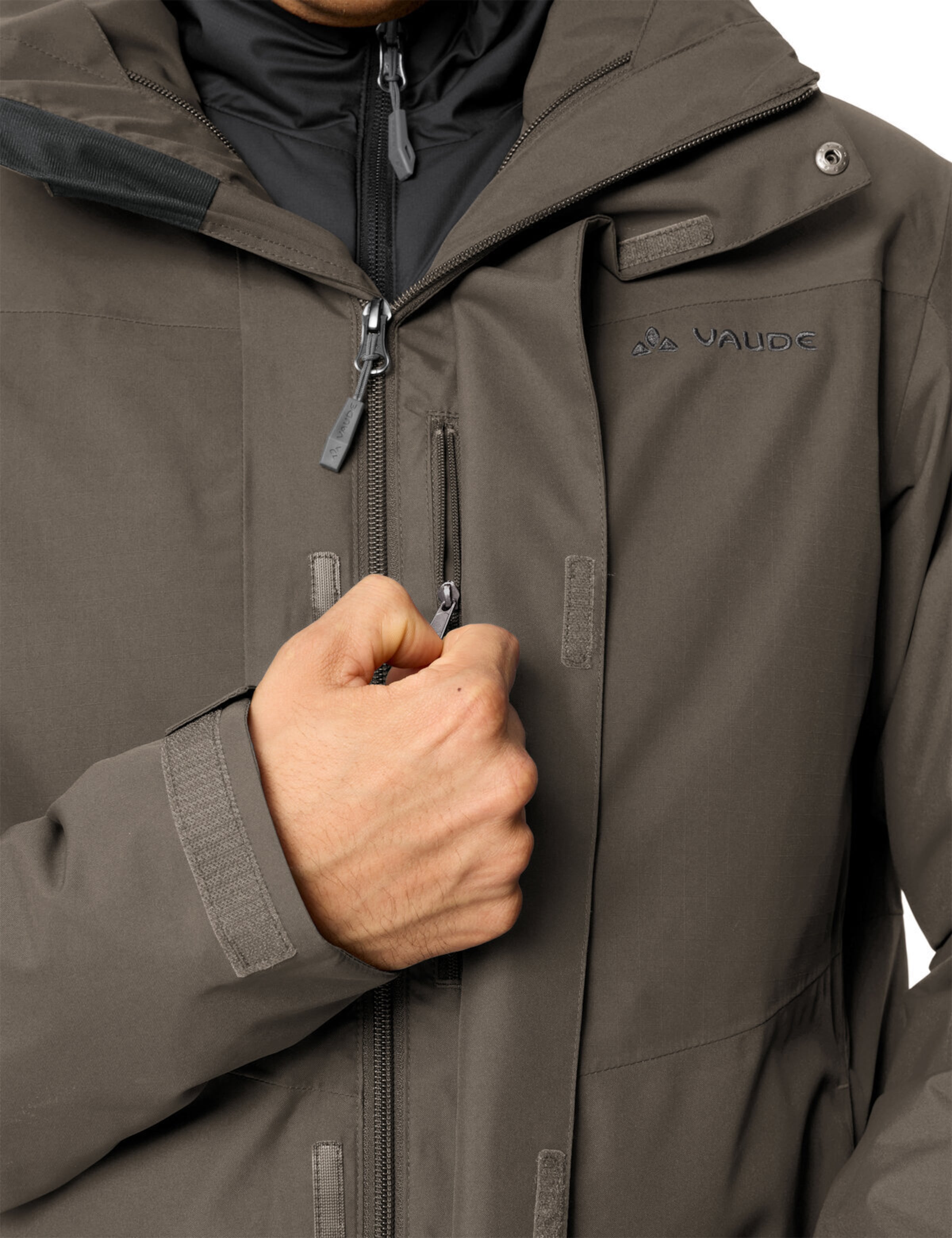 VAUDE Outdoor jacket 'Caserina III' in Brown