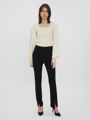 VERO MODA Regular Trousers 'Gabriel' in Black