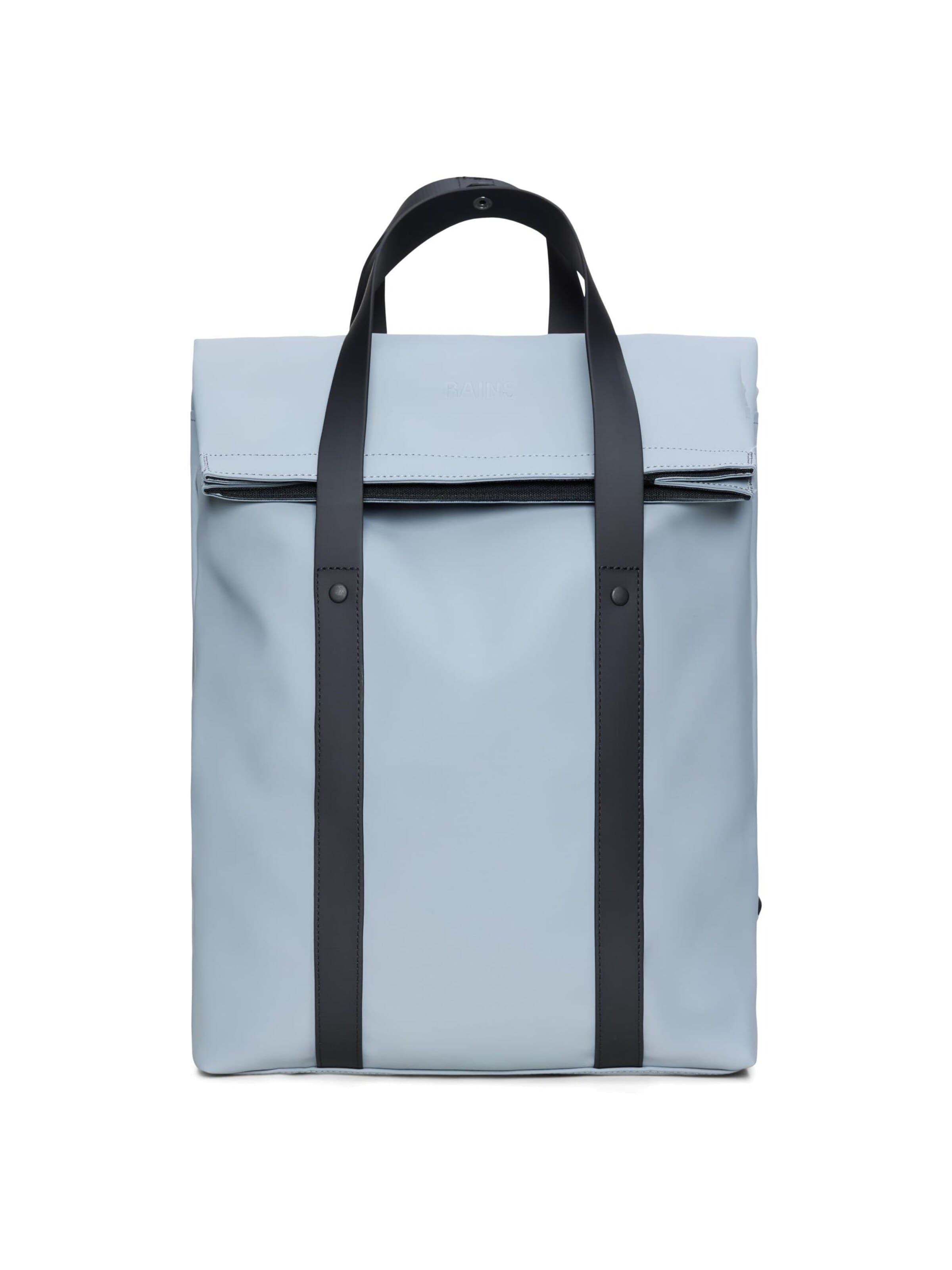 RAINS Backpack '2 Way' in Blue: front