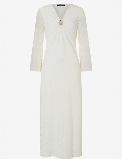 Ana Alcazar Robe ' Pagyla ' en blanc, Vue avec produit