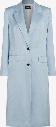 Manteau mi-saison Karl Lagerfeld en bleu : devant