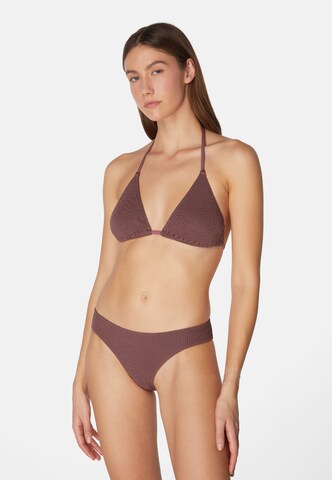 SORBET ISLAND Triangle Bikini 'Mia' in Purple: front