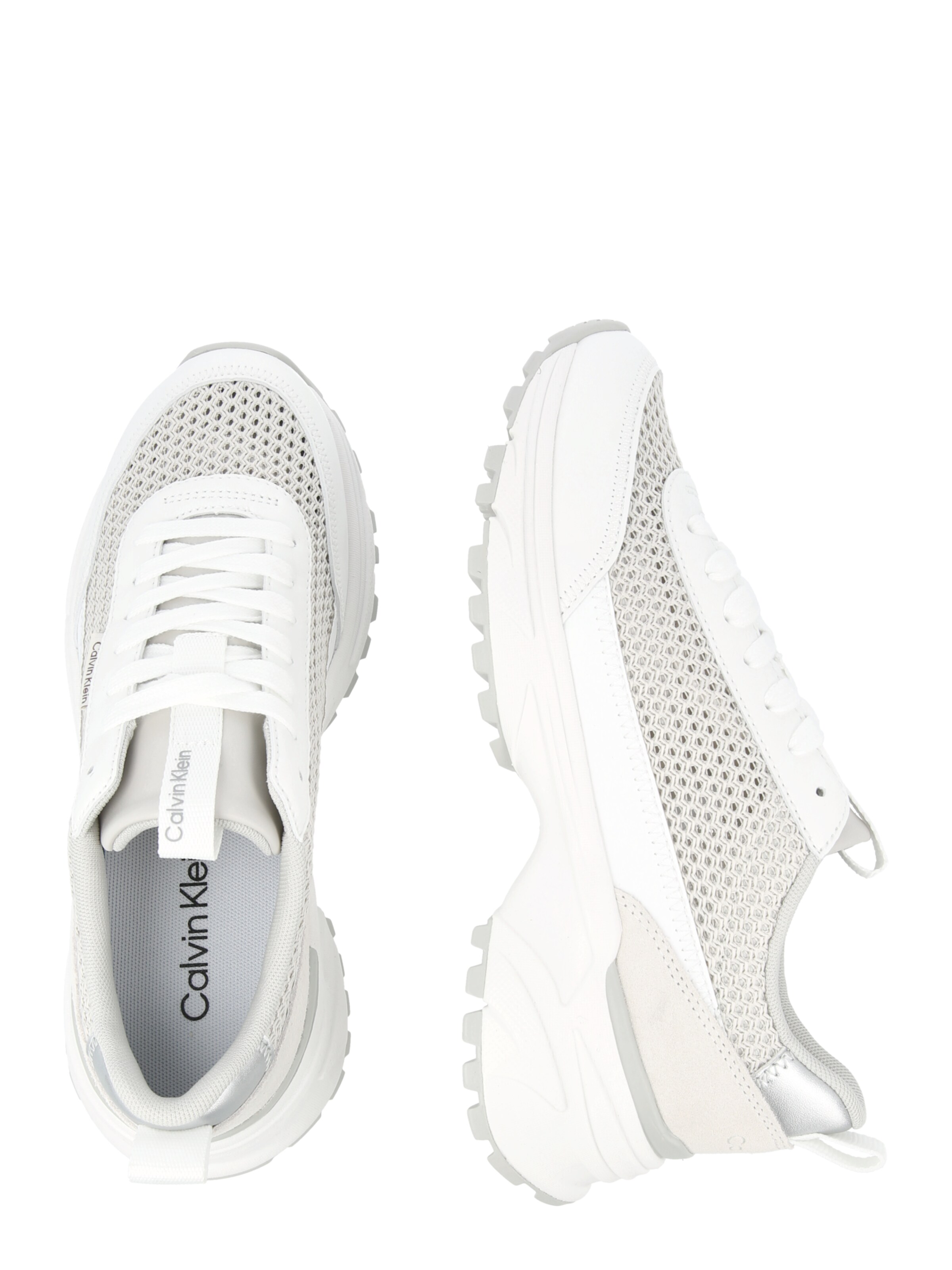 Calvin Klein Σνίκερ χαμηλό 'Hike Runner' σε λευκό