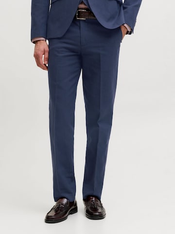 JACK & JONES Regular Bandplooibroek 'JPRMARTIN' in Blauw