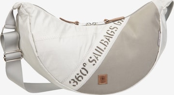 360 Grad Tasche ' Roop L ' in Weiß: Vorderseite