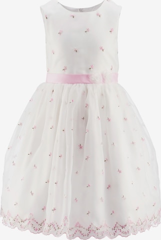 happy girls Mekko värissä vaaleanpunainen: etupuoli