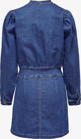 Only Petite Shirt Dress 'Ventura' in Blue