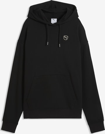 Sweat-shirt 'Essentials' PUMA en noir : devant