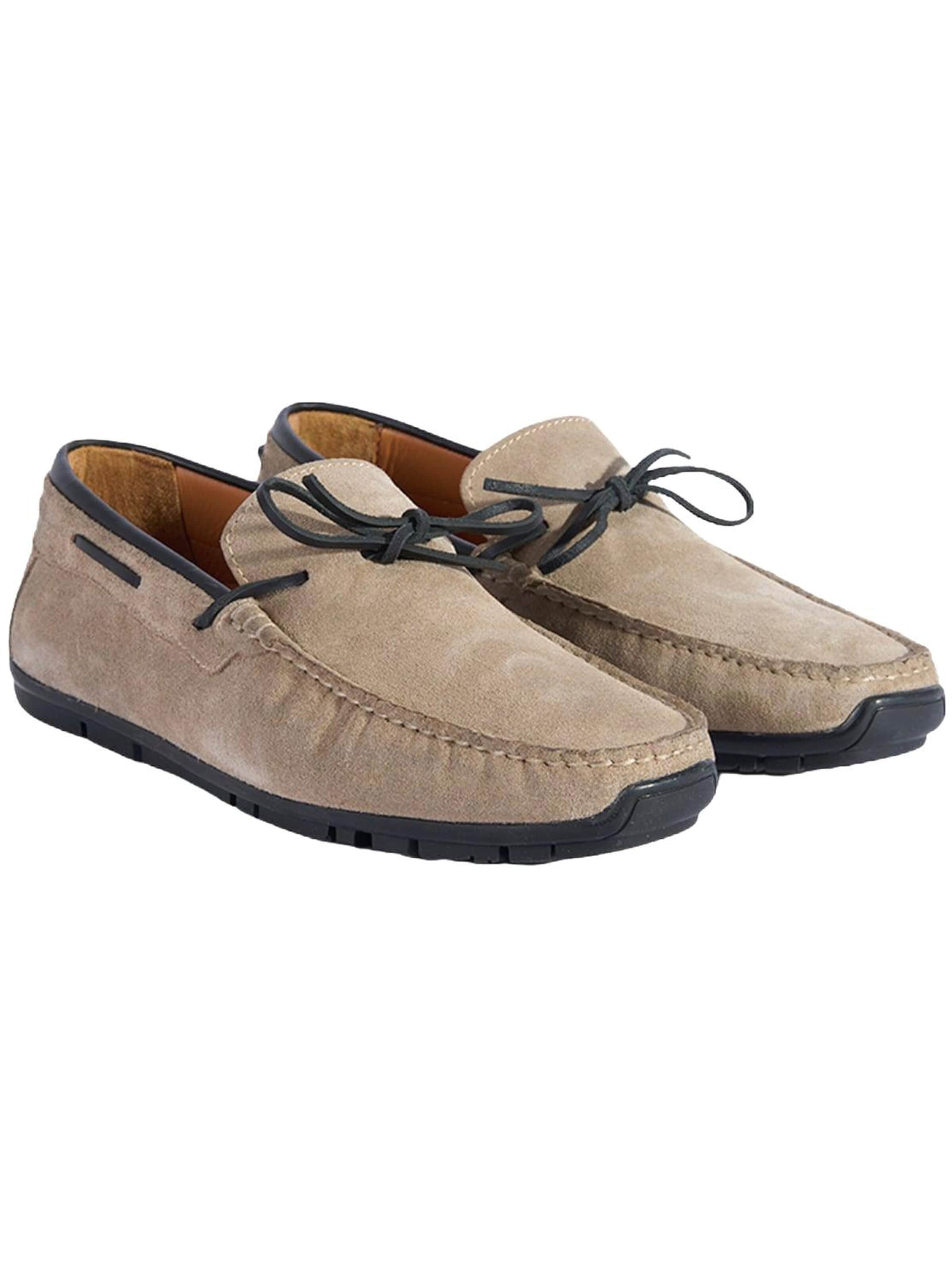 Desa - Mocasines 'DESA Herren-Schnürslipper aus Wildleder' en beige