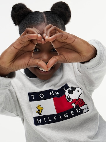 Felpa 'Peanuts' di TOMMY HILFIGER in grigio