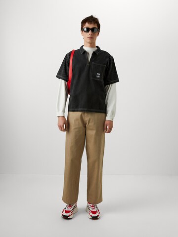 ADIDAS ORIGINALS Shirt 'WABASH LOOSE' in Zwart
